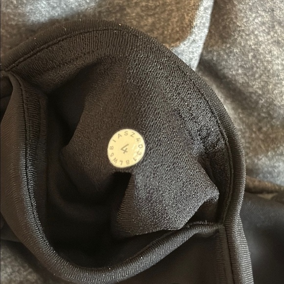 Lululemon Get Going Train Tight *28" Heathered Black / Black / Smoky Blush - Picture 10 of 10